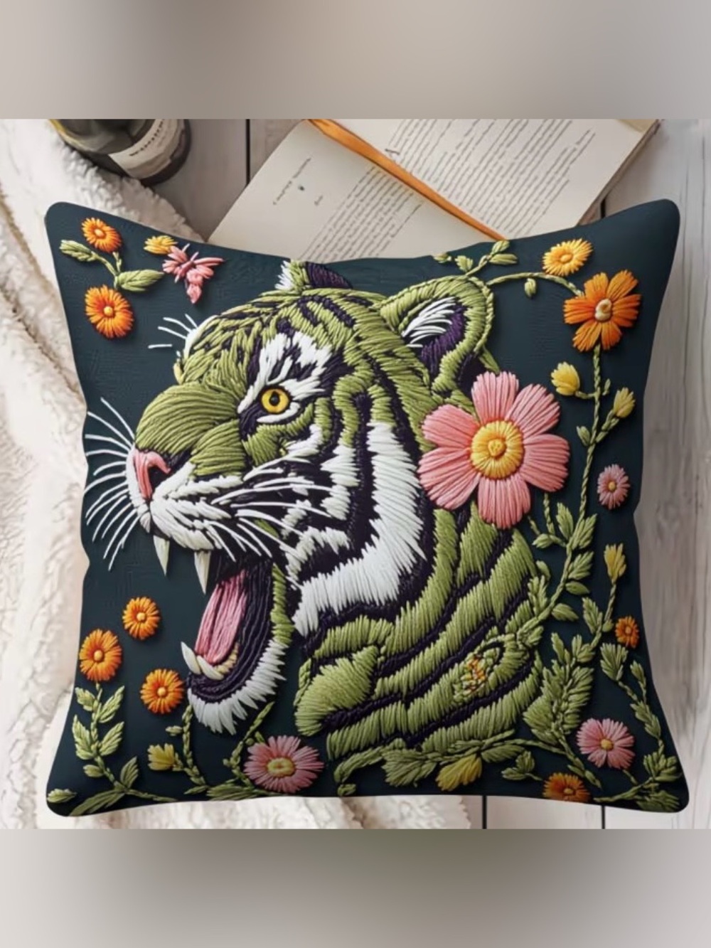 Tiger pillowcase - Picture 4 of 10